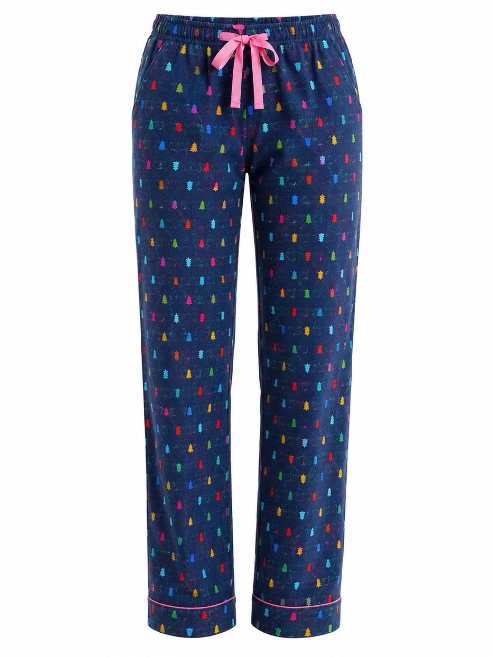 LANDSEND Women's Print Flannel Pajama Pants 100% COTTON FLANNEL with pockets!